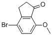 4-Bromo-7-methoxy-1-indanone Structure,5411-61-0Structure