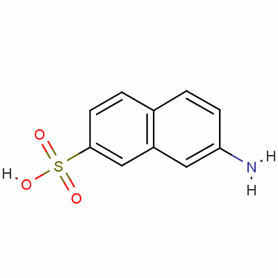 7-Amino-2-naphthalenesulfonic acid sodium salt Structure,5412-82-8Structure