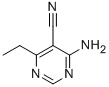 5-Pyrimidinecarbonitrile,4-amino-6-ethyl- (9ci) Structure,54122-59-7Structure