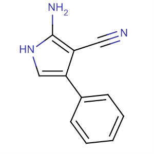 2-Amino-3-cyano-4-phenylpyrrole Structure,54153-51-4Structure