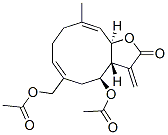 (3Ar,4s,11ar)-4-acetoxy-6-acetoxymethyl-3a,4,5,8,9,11a-hexahydro-10-methyl-3-methylenecyclodeca[b]furan-2(3h)-one Structure,54153-69-4Structure