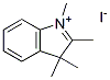 1,2,3,3-Tetramethyl-3H-indolium iodide Structure,5418-63-3Structure