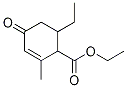 Ethyl 6-ethyl-2-methyl-4-oxo-cyclohex-2-ene-1-carboxylate Structure,5421-90-9Structure