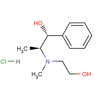 [R-(r*,s*)]-alpha-[1-[(2-hydroxyethyl)methylamino]ethyl ]benzyl alcohol hydrochloride Structure,54212-89-4Structure