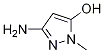 3-Amino-1-methyl-1h-pyrazol-5(4h)-one Structure,54235-29-9Structure