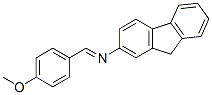 2-[(4-Methoxybenzylidene)amino]fluorene Structure,5424-78-2Structure