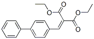 Propanedioic acid,[(1,1’-biphenyl)-4-yl-methylene]-,diethyl ester Structure,54241-17-7Structure