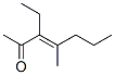 3-Hepten-2-one,3-ethyl-4-methyl- Structure,54244-90-5Structure