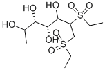 (2R,3r,4s,5s)-1,1-bis(ethylsulfonyl)hexane-2,3,4,5-tetraol Structure,54253-49-5Structure