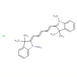 2-[5-(1,3-Dihydro-1,3,3-trimethyl-2h-indol-2-ylidene)-1,3-pentadien-1-yl]-1,3,3-trimethyl-3h-indolium chloride Structure,54268-70-1Structure