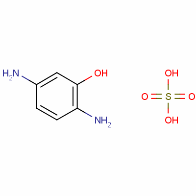 [4-Ammonio-2-hydroxyphenyl]ammonium sulphate Structure,54283-76-0Structure