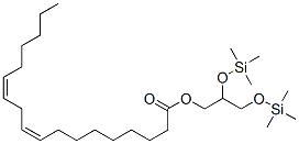 1-O-linoleoyl-2-o,3-o-bis(trimethylsilyl)glycerol Structure,54284-45-6Structure