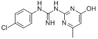 N-(4-chlorophenyl)-n-(4-hydroxy-6-methylpyrimidin-2-yl)guanide Structure,5429-13-0Structure