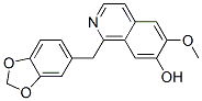 1-(1,3-Benzodioxol-5-ylmethyl)-6-methoxyisoquinolin-7-ol Structure,54293-58-2Structure