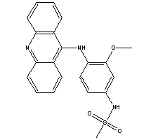 Amsacrine hydrochloride Structure,54301-15-4Structure