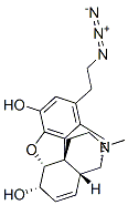 6β-azido-4,5α-epoxy-3-ethoxy-17-methylmorphinan Structure,54301-21-2Structure