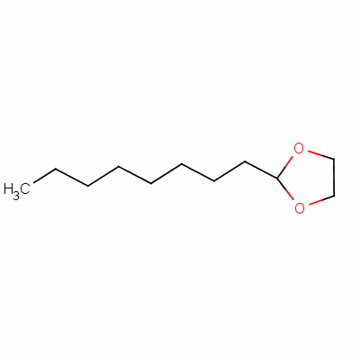 1,3-Dioxolane, 2-octyl- Structure,5432-30-4Structure