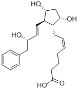 (5Z)-7-{(1r,2r,3r,5s)-3,5-dihydroxy-2-[(1e,3s)-3-hydroxy-4-phenyl-1-buten-1-yl]cyclopentyl}-5-heptenoic acid Structure,54324-29-7Structure