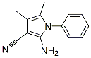 2-Amino-4,5-dimethyl-1-phenyl-1H-pyrrole-3-carbonitrile Structure,54329-29-2Structure