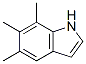 5,6,7-Trimethyl-1h-indole Structure,54340-99-7Structure