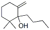 1-Butyl-2,2-dimethyl-6-methylenecyclohexanol Structure,54345-67-4Structure