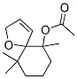 6,10,10-Trimethyl-1-oxaspiro[4.5]dec-3-en-6-ol acetate Structure,54345-70-9Structure