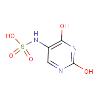 Sulfamic acid,n-(1,2,3,4-tetrahydro-2,4-dioxo-5-pyrimidinyl)- Structure,5435-16-5Structure