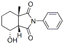 (3As,3aβ)-3a,4,5,6,7,7a-hexahydro-4α-hydroxy-7aβ-methyl-2-phenyl-1h-isoindole-1,3(2h)-dione Structure,54355-48-5Structure