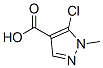 5-Chloro-1-methyl-1H-pyrazole-4-carboxylic acid Structure,54367-66-7Structure