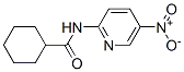 Cyclohexanecarboxamide,n-(5-nitro-2-pyridinyl)-(9ci) Structure,543686-13-1Structure