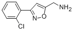 [3-(2-Chlorophenyl)isoxazol-5-yl]methylamine Structure,543713-32-2Structure