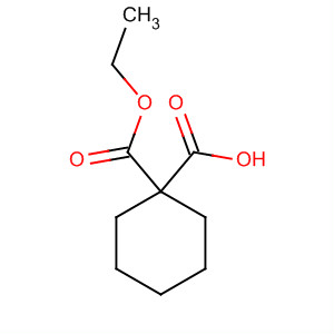 1-(Ethoxycarbonyl)cyclohexanecarboxylic acid Structure,54379-17-8Structure