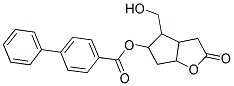 (+/-)-Corey Lactone 5-(4-phenylbenzoate) Structure,54382-73-9Structure