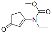 Methyl ethyl(3-oxo-1-cyclopenten-1-yl)carbamate Structure,543911-23-5Structure