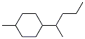 1-Methyl-4-(1-methylbutyl)cyclohexane Structure,54411-00-6Structure