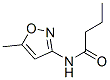 Butanamide,n-(5-methyl-3-isoxazolyl)-(9ci) Structure,544426-28-0Structure