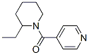 Piperidine,2-ethyl-1-(4-pyridinylcarbonyl)-(9ci) Structure,544464-45-1Structure