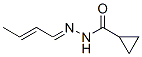 Cyclopropanecarboxylic acid,2-butenylidenehydrazide (9ci) Structure,544465-19-2Structure