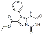 1,2,3,4-Tetrahydro-2,4-dioxo-8-phenylpyrrolo[1,2-a]-1,3,5-triazine-7-carboxylic acid ethyl ester Structure,54449-26-2Structure