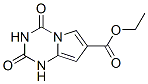 Pyrrolo[1,2-a]-1,3,5-triazine-7-carboxylic acid,1,2,3,4-tetrahydro-2,4-dioxo-,ethyl ester Structure,54449-89-7Structure