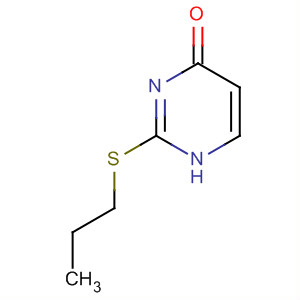 2-(Propylthio)-4(1h)-pyrimidinone Structure,54460-95-6Structure