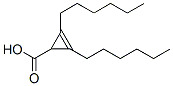 2,3-Dihexyl-2-cyclopropene-1-carboxylic acid Structure,54467-87-7Structure