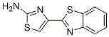 4-(1,3-Benzothiazol-2-yl)-1,3-thiazol-2-amine Structure,54469-54-4Structure