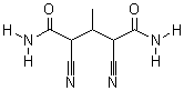 2,4-Dicyano-3-methylglutaramide Structure,5447-66-5Structure