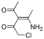 (3Z)-3-(1-aminoethylidene)-1-chloropentane-2,4-dione Structure,54484-57-0Structure