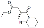 7-Methyl-4-oxo-6,7,8,9-tetrahydro-4h-pyrido[1,2-a]pyrimidine-3-acetic acid ethyl ester Structure,54504-54-0Structure