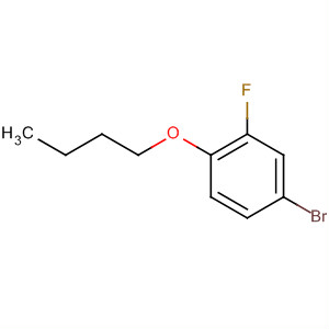 4-Bromo-1-butoxy-2-fluorobenzene Structure,54509-63-6Structure