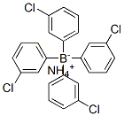 Ammonium tetrakis(3-chlorophenyl)borate Structure,54512-39-9Structure