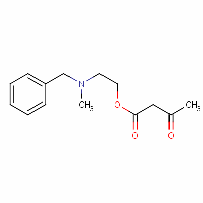 2-(Benzylmethylamino)ethyl acetoacetate Structure,54527-65-0Structure