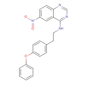 6-Nitro-4-(4-phenoxyphenylethylamino)quinazoline Structure,545380-35-6Structure